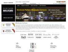 Tablet Screenshot of perfumemiami.com